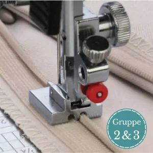 Usynlig glidelåsfot – Gruppe 2 & 3  – Janome