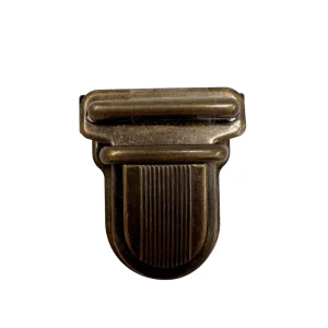 Antikk messing – 49x42mm – Veskelås