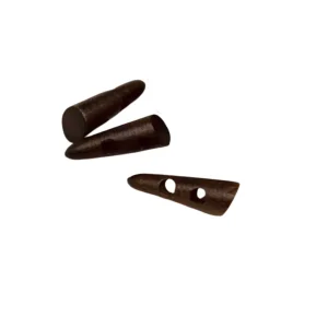 Mørkt tre – 30 mm – Duffelcoat-knapp k301913