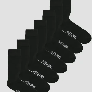 Jack & Jones Black Friday Socks 7 Pack Black