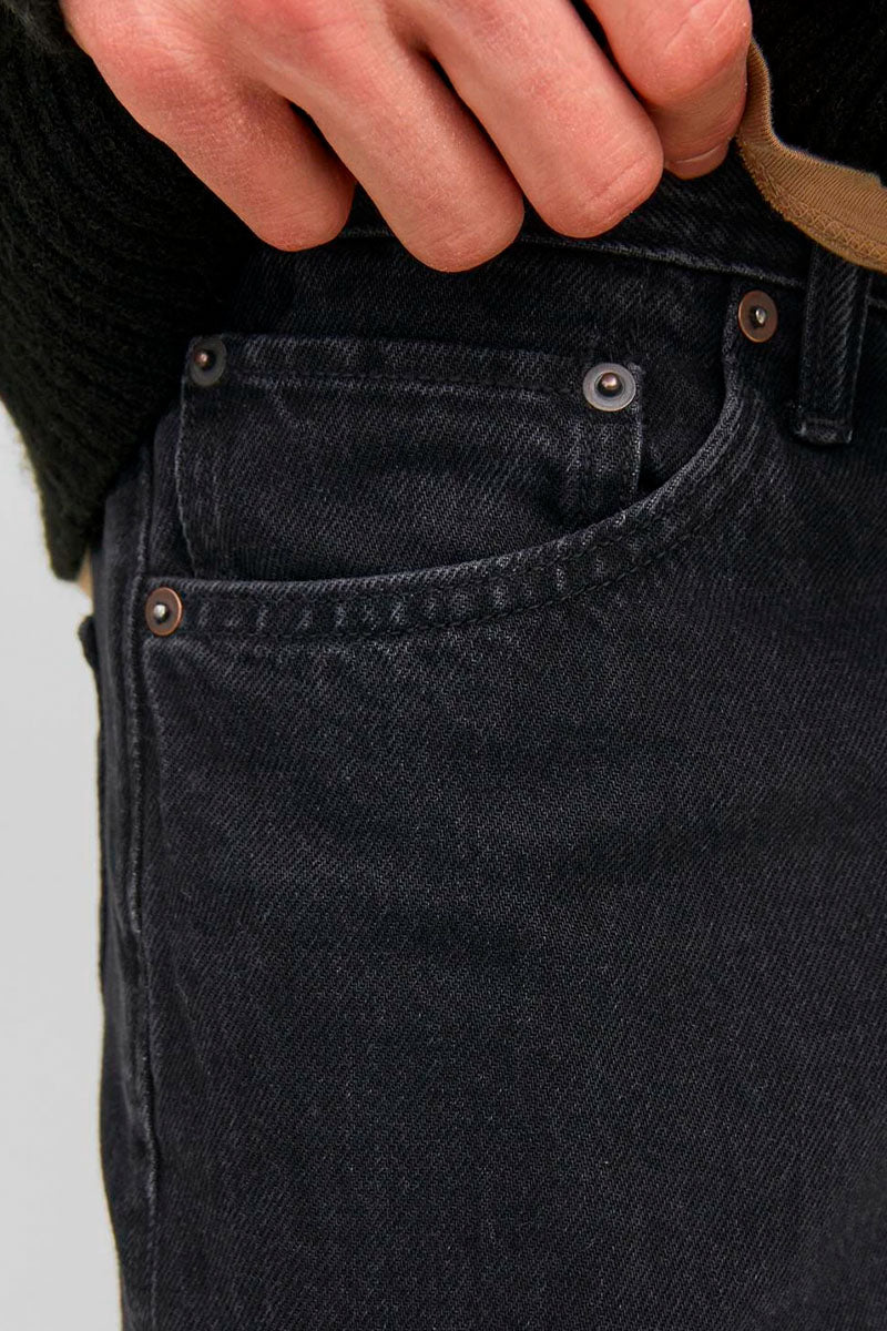 Jack & Jones Alex Baggy Fit 306 Black Denim - Image 5