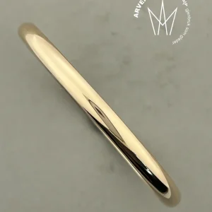 Vintage armring gult gull