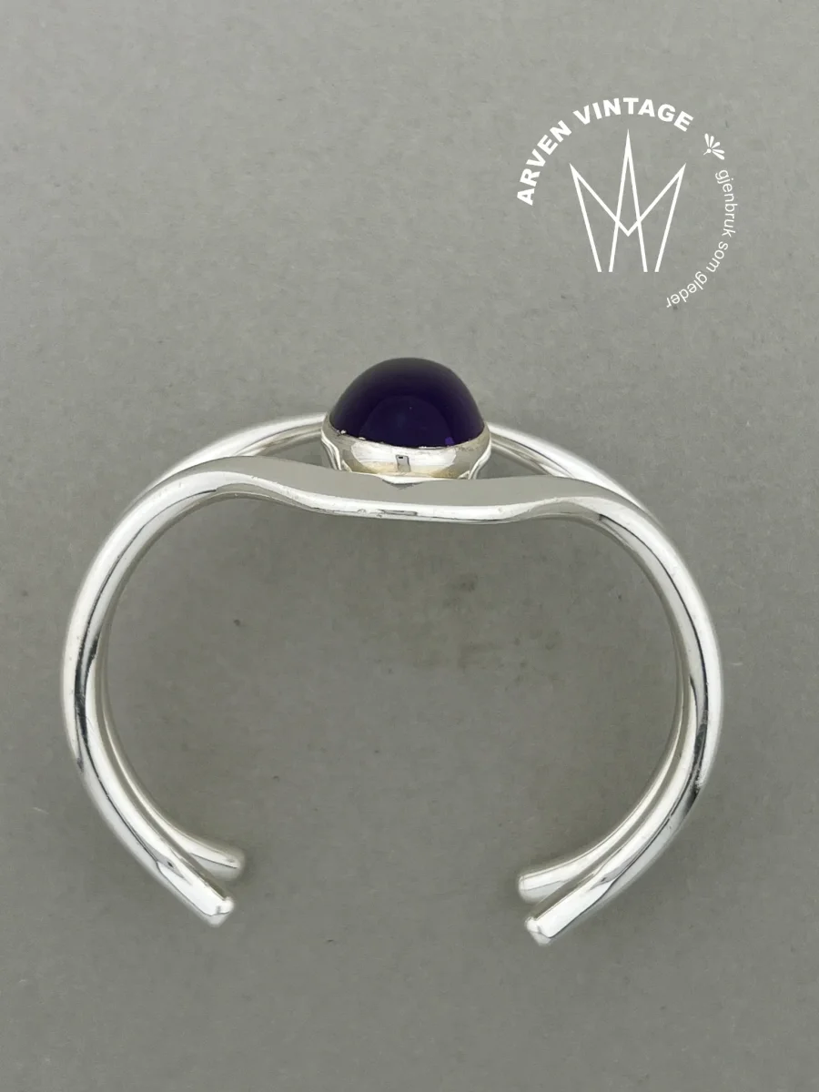 Vintage From sølv armring - Image 3