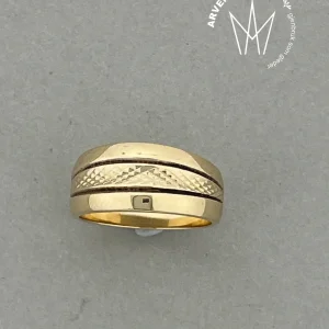Vintage ring gult gull str53