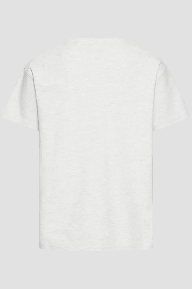 Solid Danton Fog T-shirt Grey Melange 8010 - Image 6