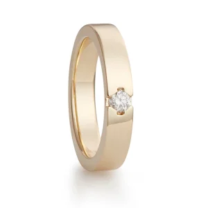 Majestetisk ring med diamant