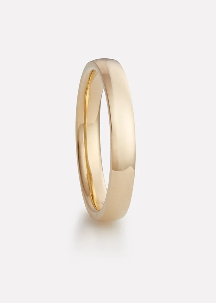 Trofast ring i gult gull 64 - Image 3