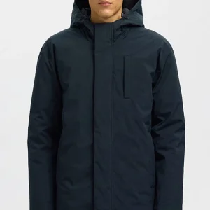 Selected Franklin Urban Tech Parka  Black