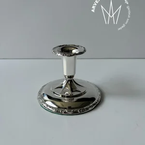 Vintage sølv lysestake 7,5cm