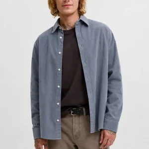 Jack & Jones Field Cord Shirt LS SN Turbulence