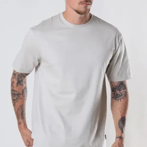ONLY & SONS FRED BASIC OVERSIZE TEE Silver Lining