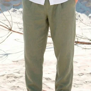 Solid Taiz Pants Vetiver