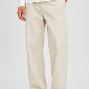 Selected Loose New Miles Flex Pant Moonstruck