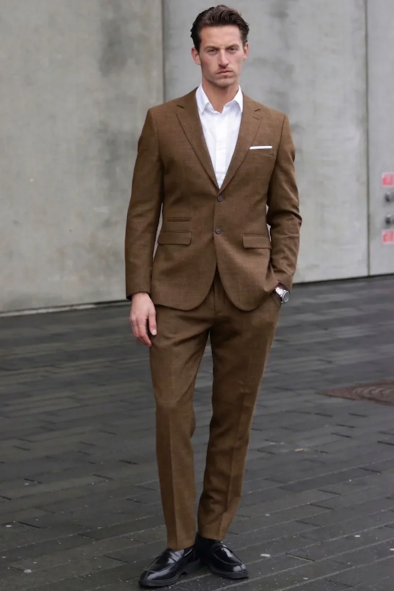 Selected Slim Oasis Linen Blazer Delicioso - Image 3