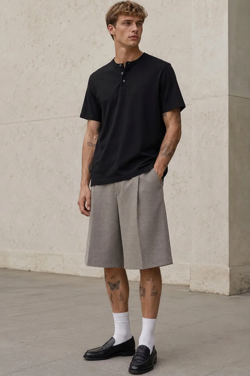 Jack & Jones Stowen Toby Chino Shorts Crocodile - Image 3