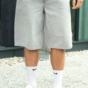 Solid Tommy Talib Shorts Grey Vintage Denim