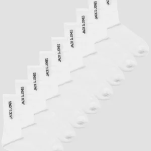 Jack & Jones Regen Tennis Socks 9-pack White