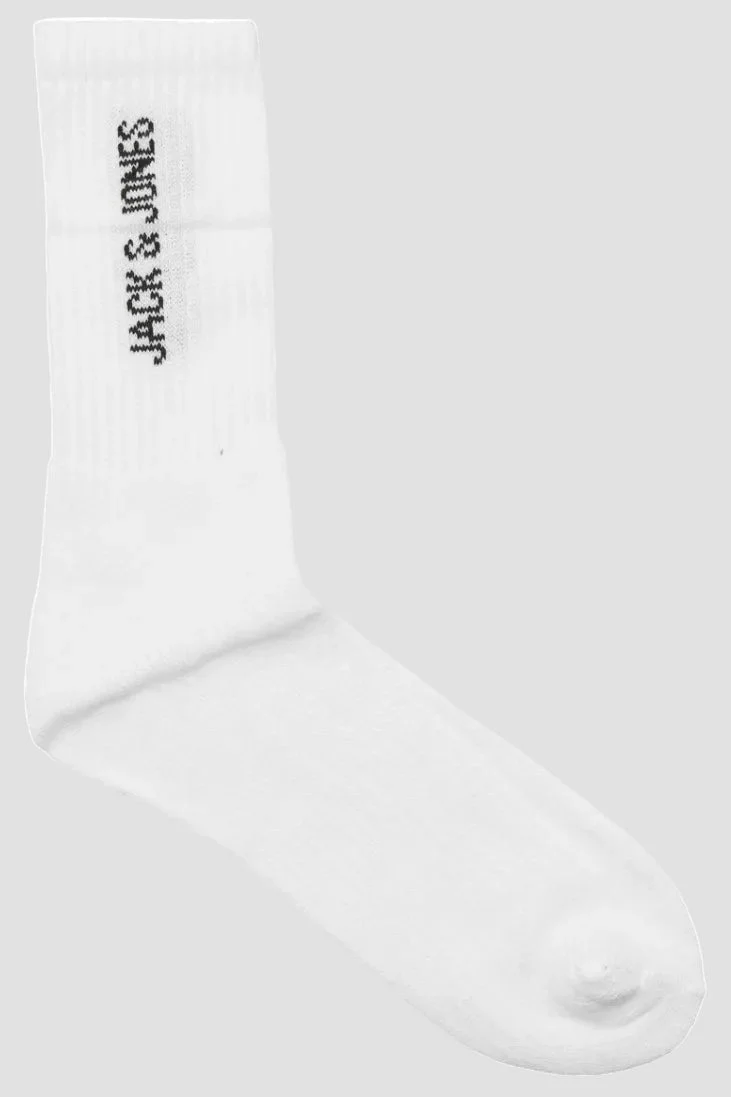 Jack & Jones Regen Tennis Socks 9-pack White - Image 3