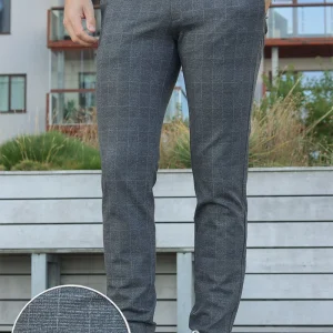 ONLY & SONS MARK PANTS CHECK Black