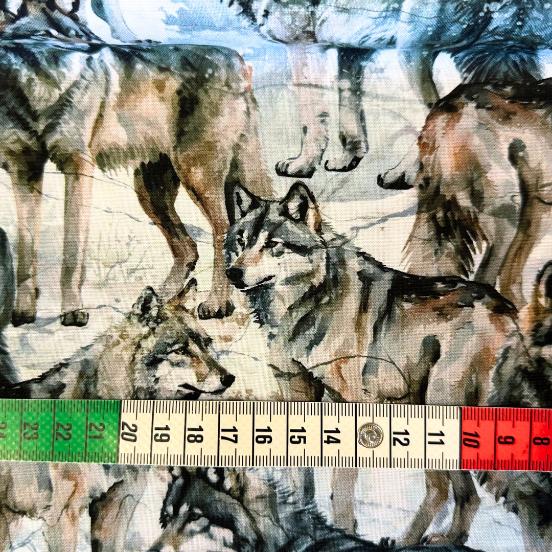 Wolf 174 – Lone Wolf – Bomull - Image 3